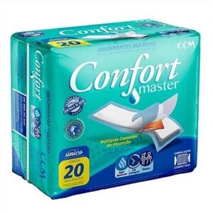 ABSORVENTE CONFORT MASTER 08X20