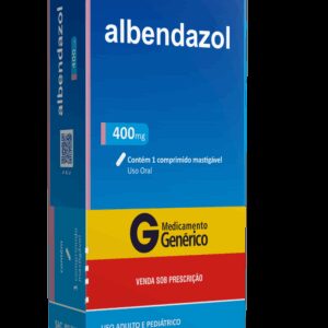 ALBENDAZOL 400MG 1CP MAST - GEOLAB