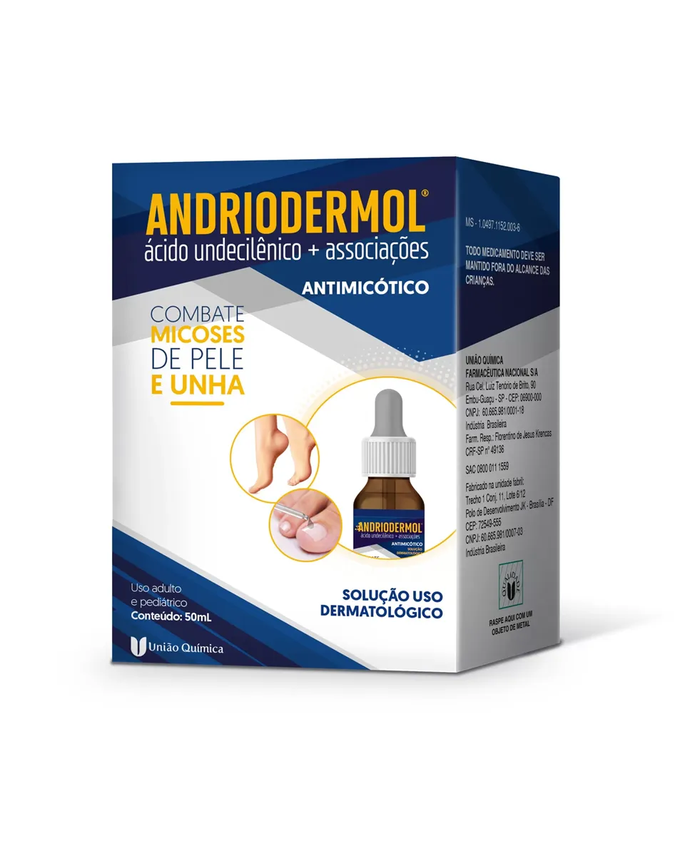 ANDRIODERMOL SOL DERM 50ML