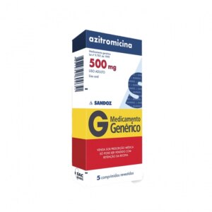 AZITROMICINA 500MG 5CP - SANDOZ