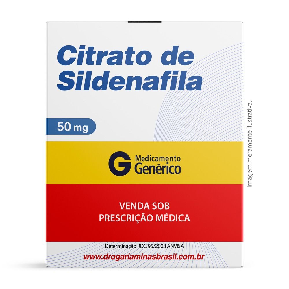 CITRATO DE SILDENAFILA 50MG 4CPD G TEU