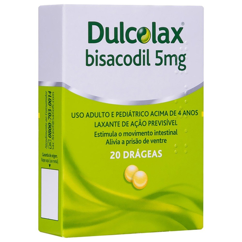 DULCOLAX 5MG 20DRG