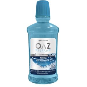 ENXAGUANTE BUCAL OAZ WHITE FRESH 500ML MENTA ZERO ALCOOL EUR