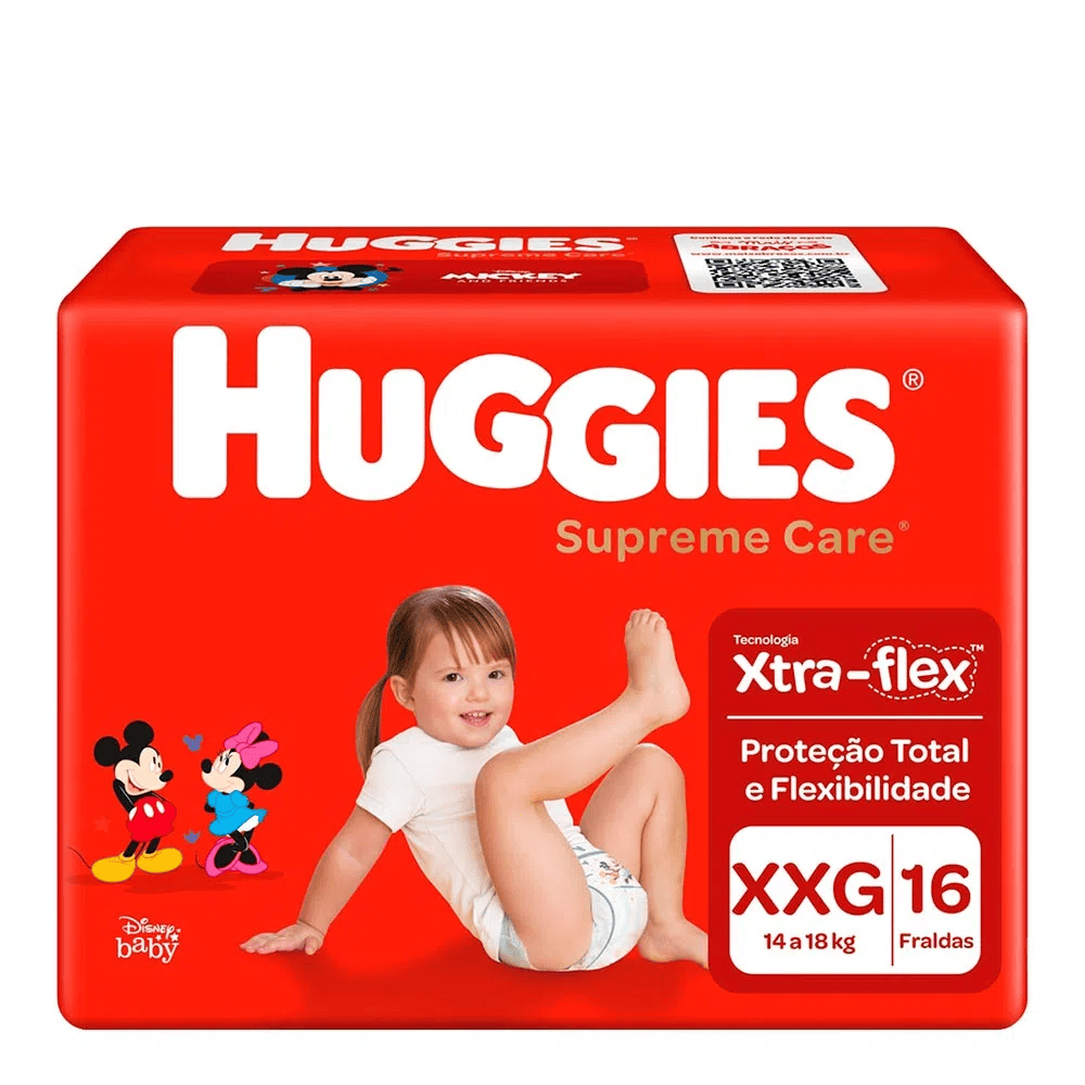 FR HUGGIES SUP CAR JUMB XXG 16
