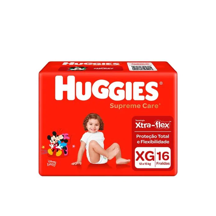 FR HUGGIES SUP CAR JUMBO XG 16