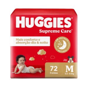 FR HUGGIES SUPREMECARE HIPER M C/72