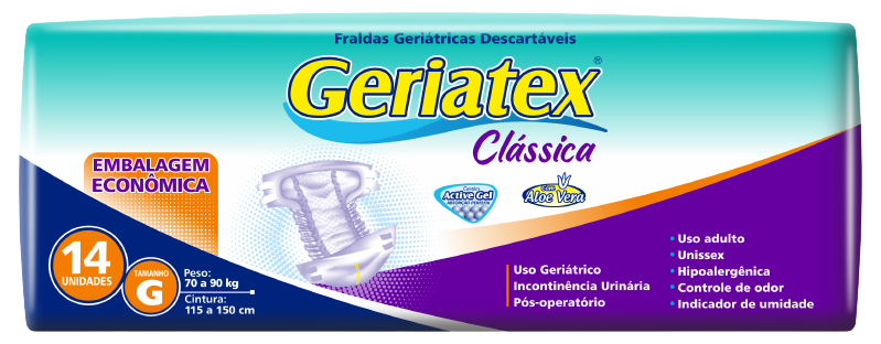FRALDA GER. GERIATEX PLUS T-G