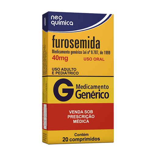 FUROSEMIDA 40MG 30CPD G NEO