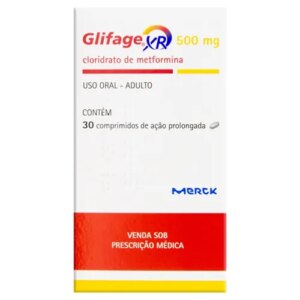 GLIFAGE XR 500MG 30CP L.P