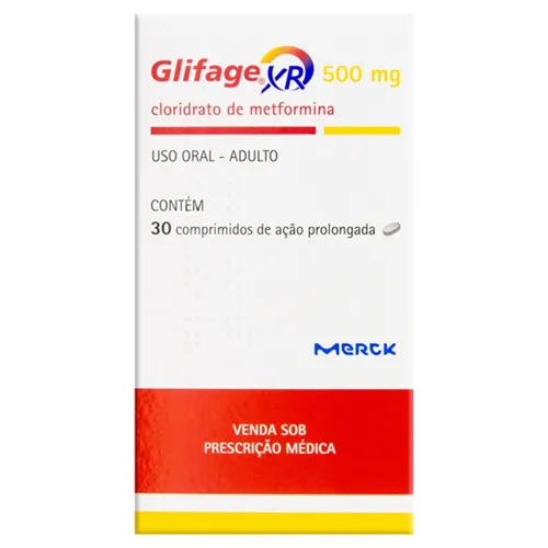 GLIFAGE XR 500MG 30CP L.P