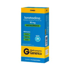 LORATADINA 10MG 12CP - CIMED