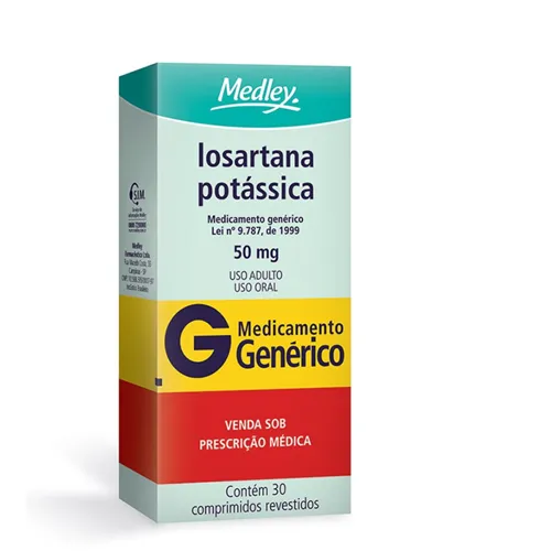 LOSARTANA 50MG 30CPD G GER