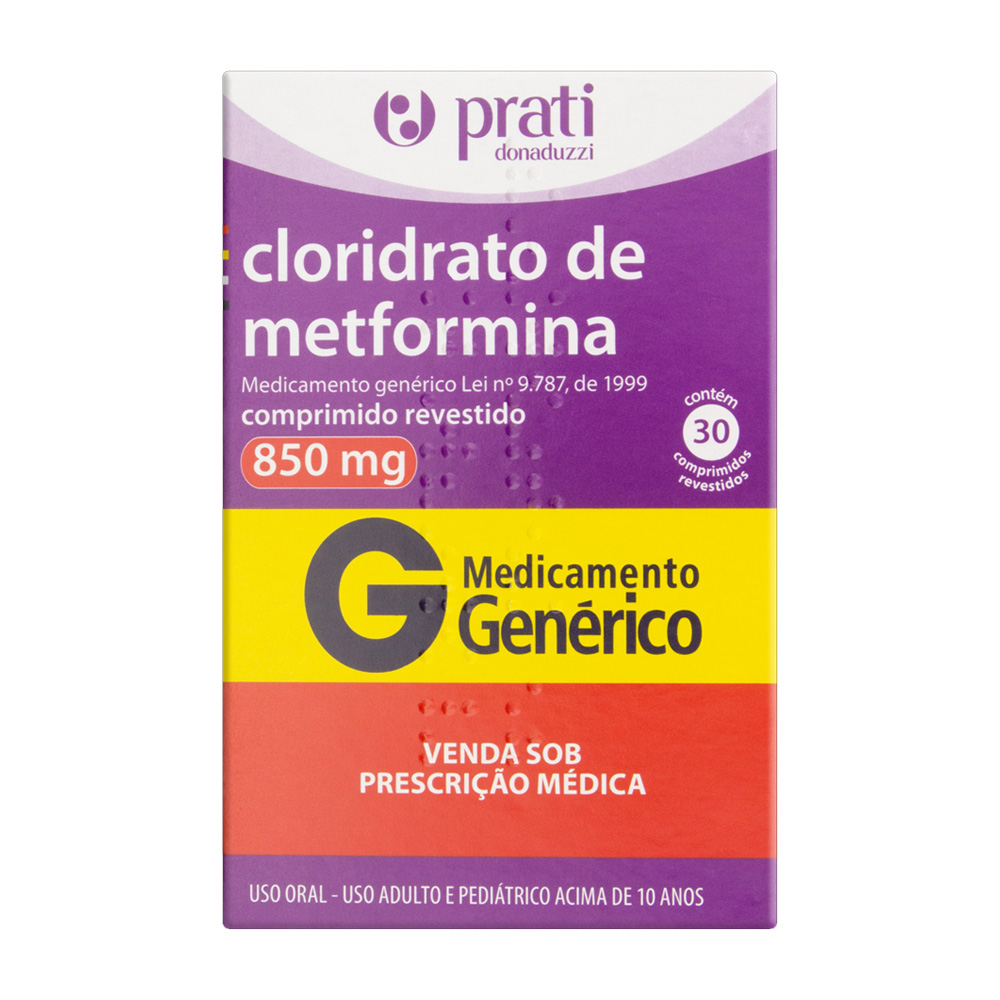 METFORMINA 850MG 30CPD - PRATI