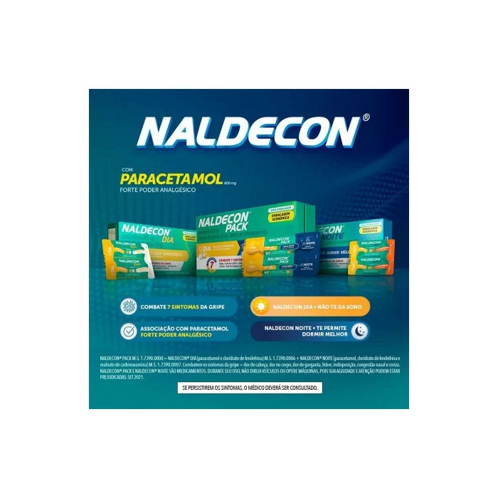 NALDECON DIA/NOITE 6 CP