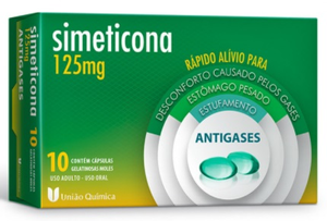 SIMETICONA 125MG 10CAP TEU