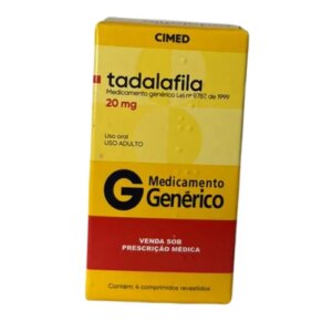 TADALAFILA 20MG 4CP REV - CIMED