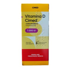 VITAMINA D3 7.000 UI COM REV X 12