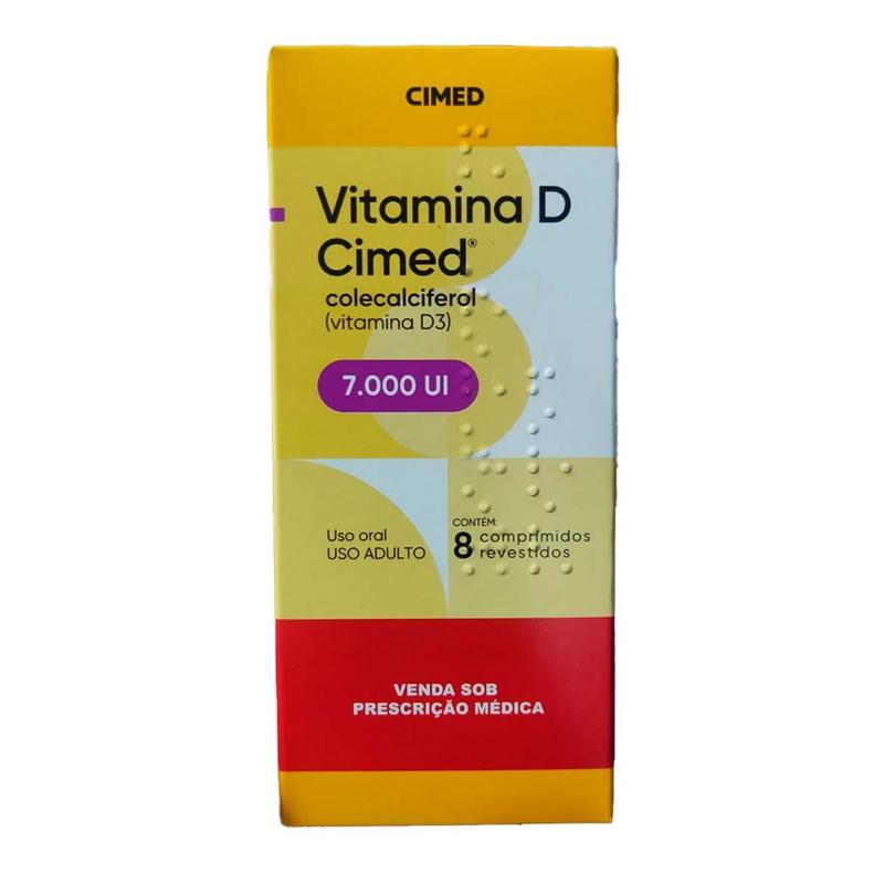 VITAMINA D3 7.000 UI COM REV X 12